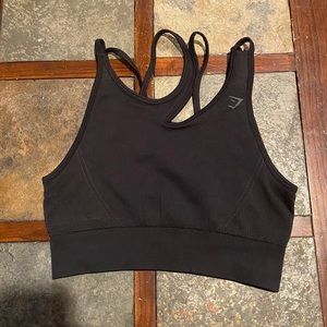 Gymshark Black Ultraseamless Bra